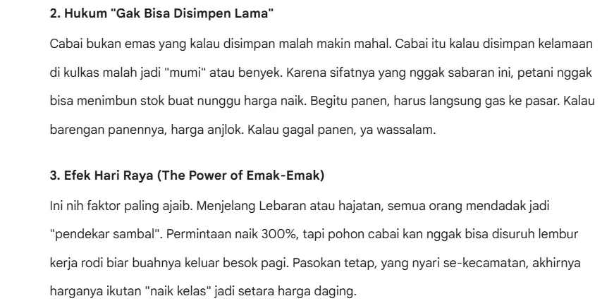 Contoh Hasil Prompt Spesifik